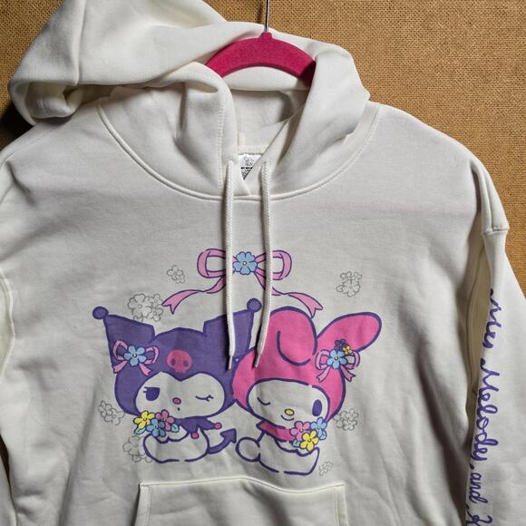 Sanrio My Melody Kuromi Hoodie Hybrid Sz L RN 117508 - Picture 2 of 5